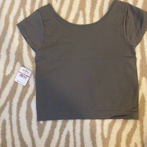 Free People Crop Tee